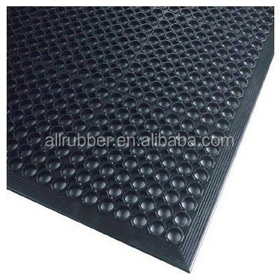 outdoor rubber drainage hole mat/restaurant drainage mat