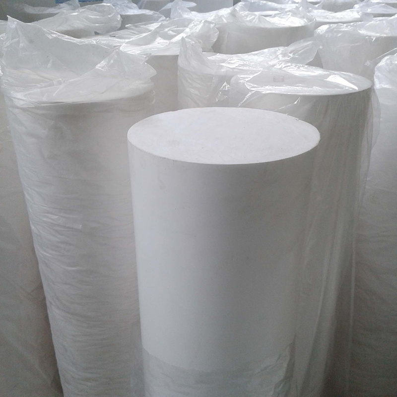 Hot selling Good quality white mold 3-200m Anti Heat Pure Plastic Bar polytef  Electrical insulation PTFE  rod