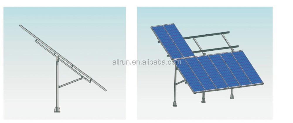 Easy installation Galvanized stainless steel aluminium ground style solar panel stand mounting also called solar bracket