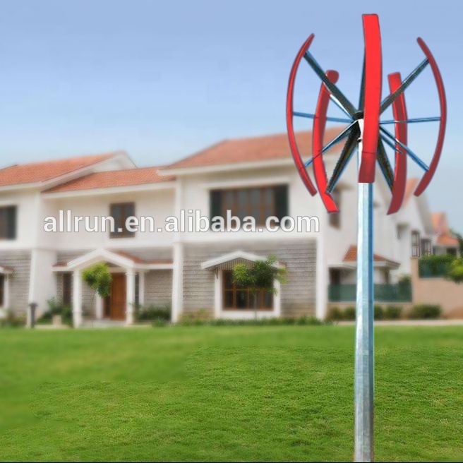 CE Certified Small VAWT Home Vertical Wind Turbine 110V 220V 380V 48V 1KW to 10KW Wind Generator Home Use Leading Companies