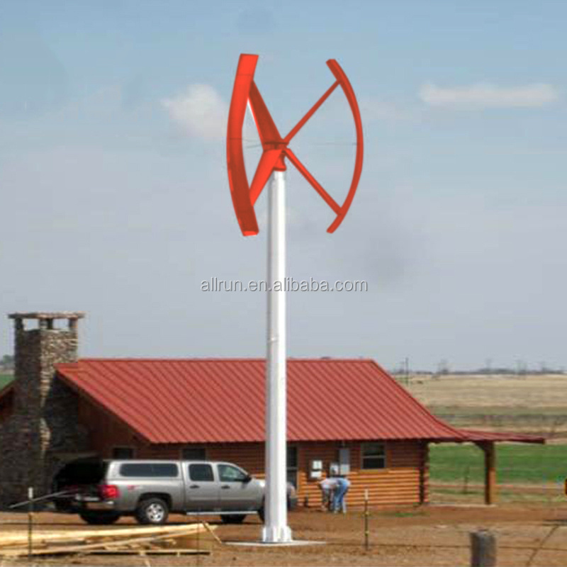 Hot sale ! low start wind speed 1.2m/s 3kw vertical axis wind turbine