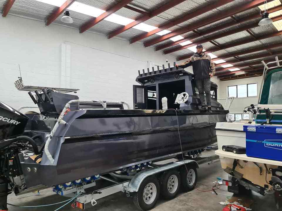 Aluminium welded pontoon 9m/29.5ft high speed Luxury party Boat for Sale