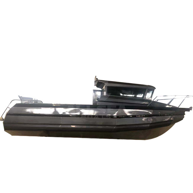 8.5m aluminum boats offshore welded aluminum center cabin hardtop boat for sale