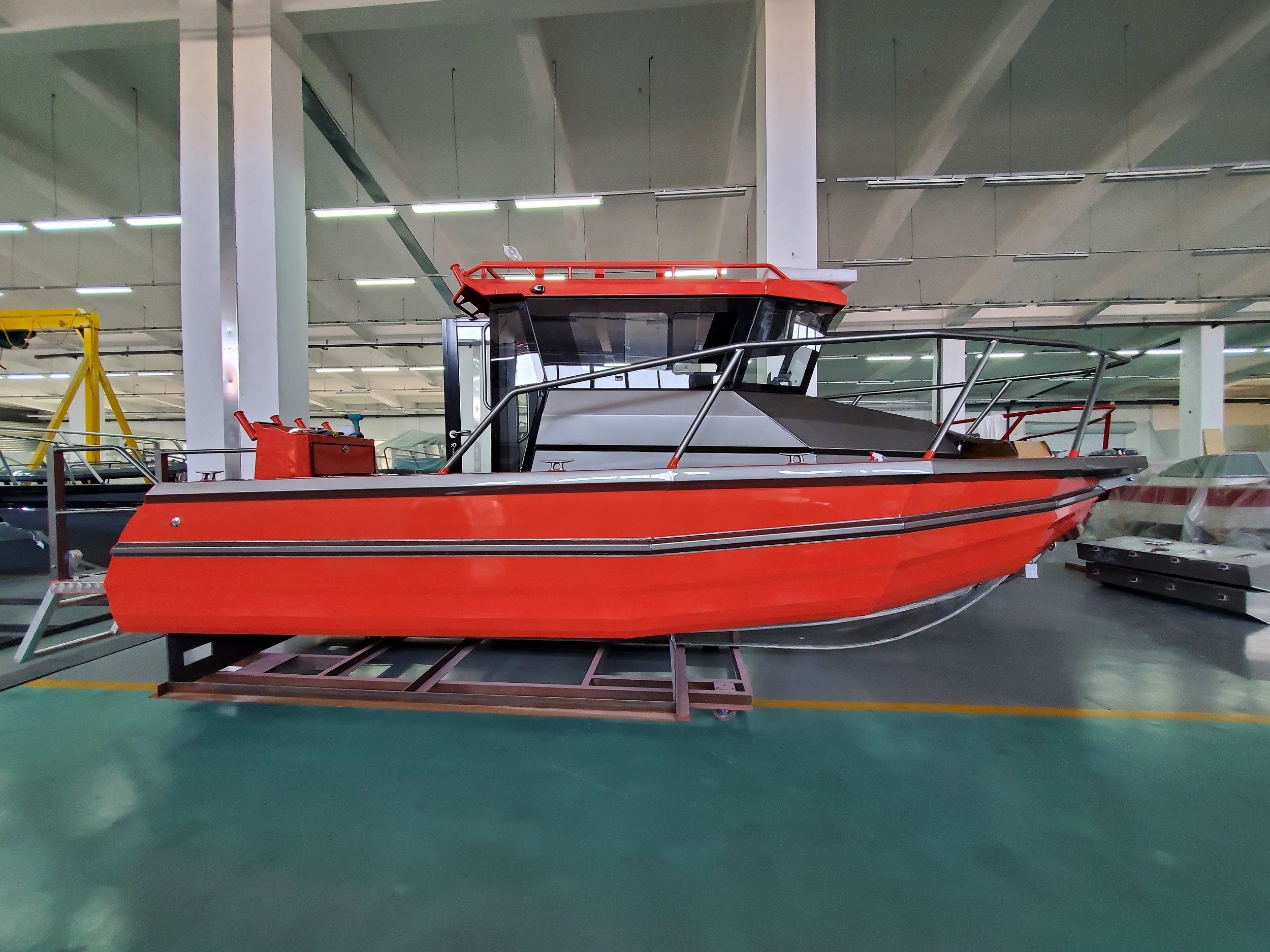 Deep V 6.85m/22.5ft Easy Craft diving fishing aluminum pontoon boats for sale