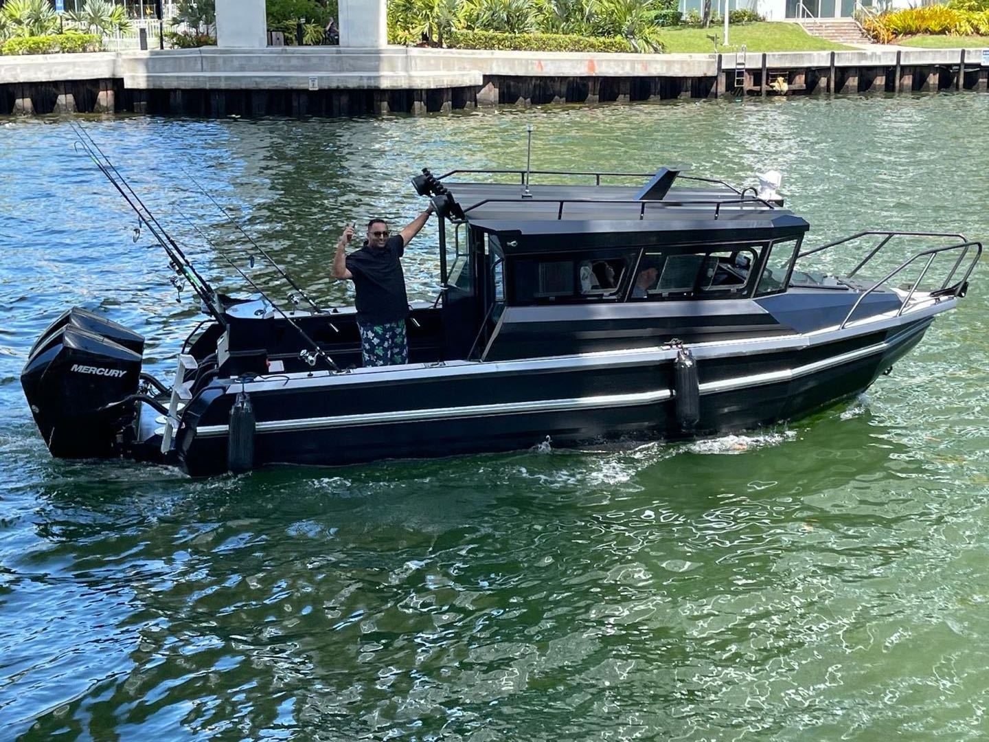 New 7.5m aluminium Fishing  Boat for Sale Max Mauritius Australia Motor Tank Engine