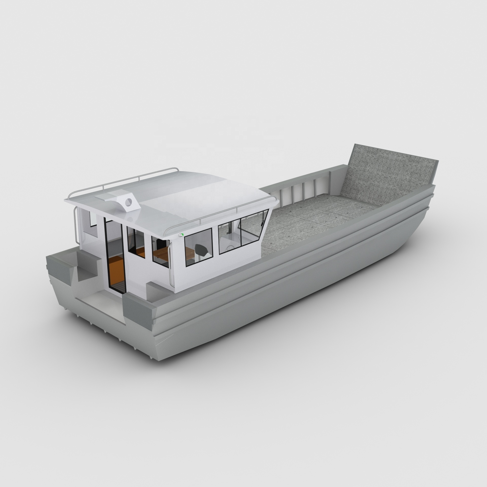 10m 33ft Aluminum Alloy Plate Cargo Work Landing Craft Boat for Sale