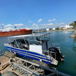 32ft landing craft aluminum boat as ferry or barge for transporting passenger or cargo