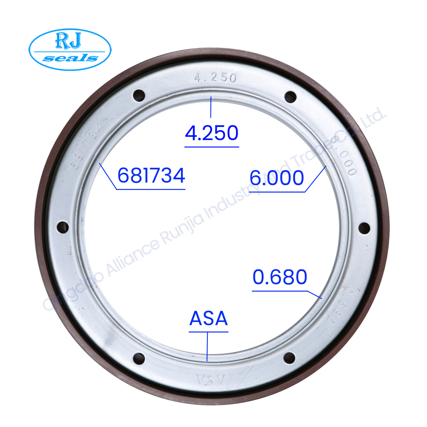 HP seals high quality truck axle fuwa 13 tons rear wheel oil seal 108*153*17 OEM 681734