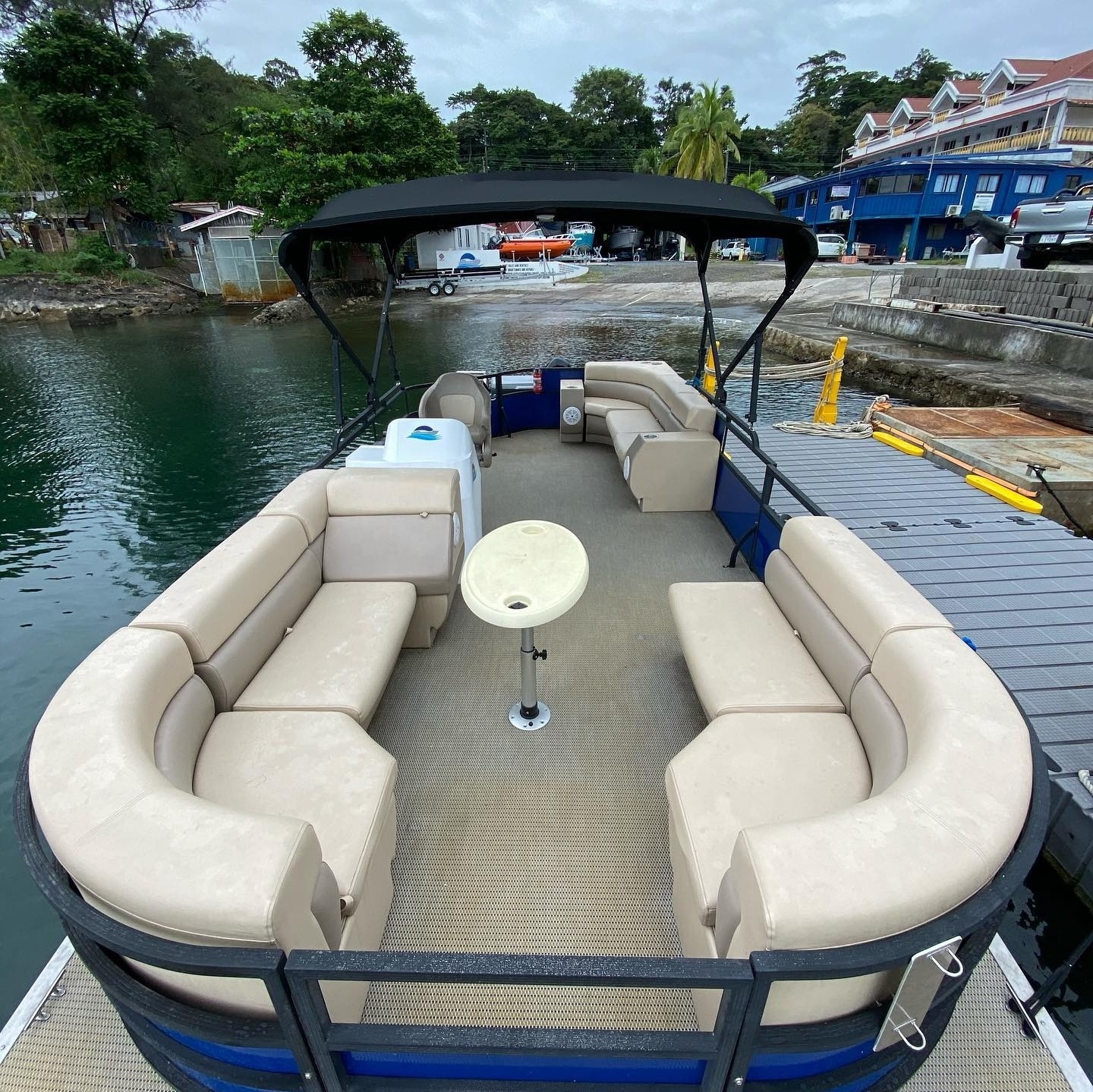 Allsea 21ft 6.4m fully welded double triple tube lake and river party luxury aluminium pontoon boat for sale