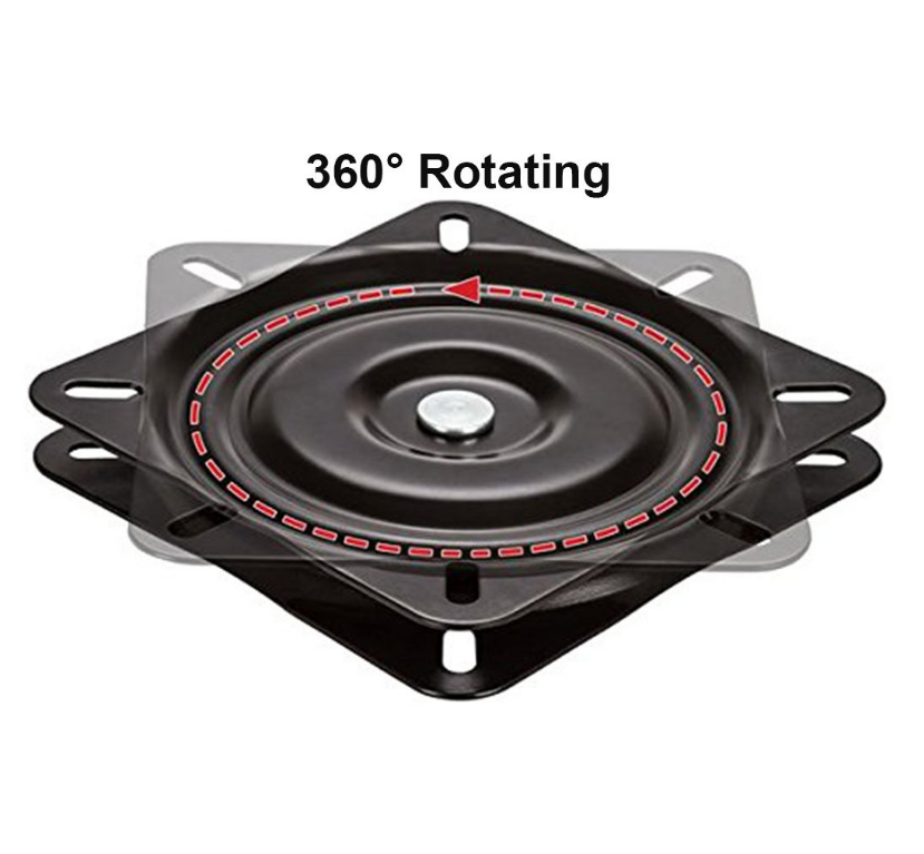 Boat Seat Swivel 360 Degree Seat Swivel Base Mount Plate for Bar Stool/Chair  Boat/Van Pilot Seat