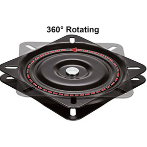 Boat Seat Swivel 360 Degree Seat Swivel Base Mount Plate for Bar Stool/Chair  Boat/Van Pilot Seat