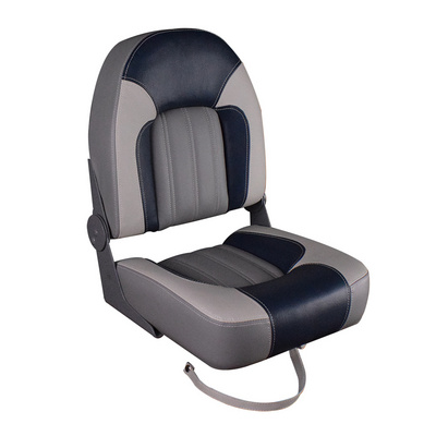 marine folding low back center console fishing boat seat