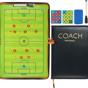 Wholesale Soccer Tactics Board with Magnets and Marker Pen Soccer Dry Erase Coaching Board Coaches Clipboard