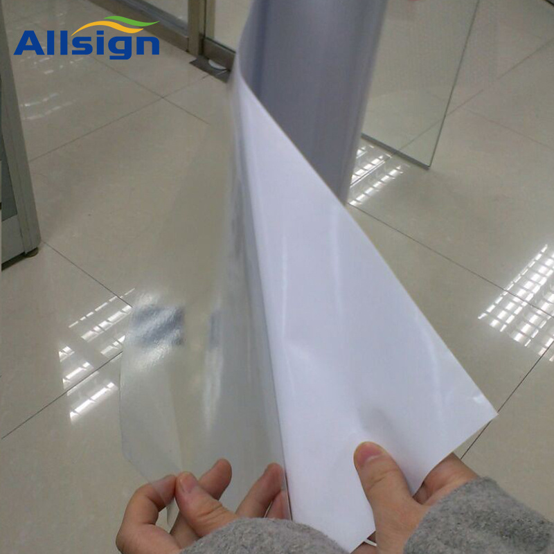 Allsign   Hot Sell Glossy 120g PVC Free Self Adhesive Vinyl Roll For Eco Solvent Print