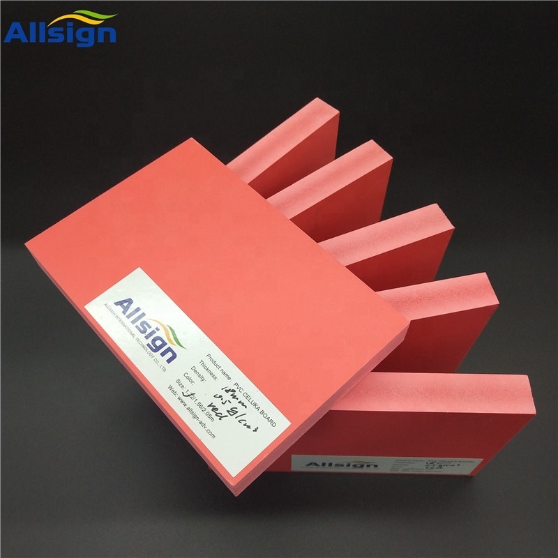 new high density red extruded polystyrene foam, pvc foam sheets