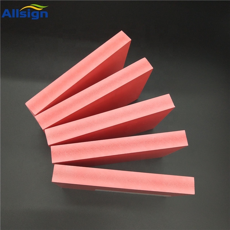 new high density red extruded polystyrene foam, pvc foam sheets