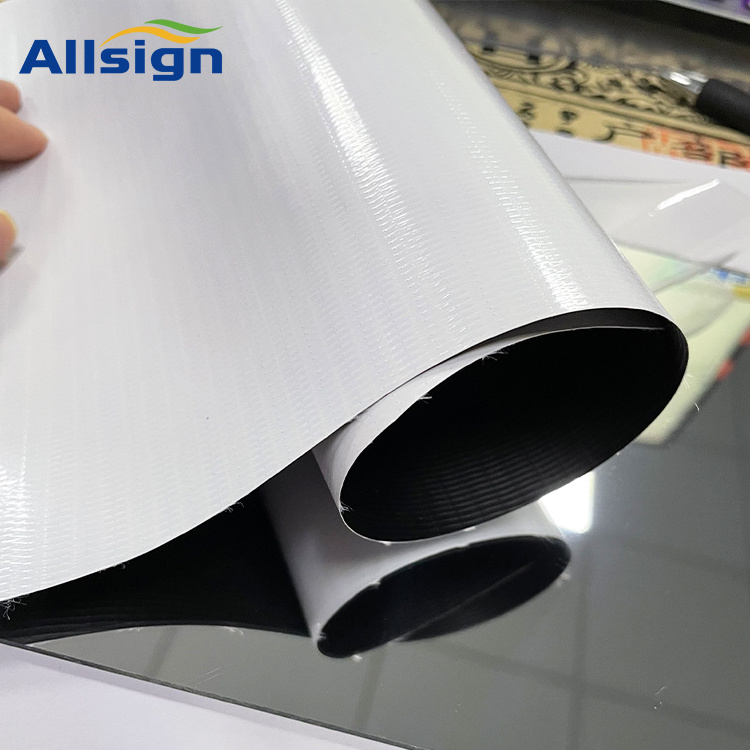 ALLSIGN 2024 outdoor printing media pvc flex banner digital printing lona frontlite flex banner canvas flex banner rolls