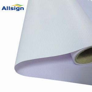 ALLSIGN Best Quality 440 Gsm Scrim Vinyl Roll Glossy Matt Frontlit PVC Flex Banner Advertising Material from China Manufacturer