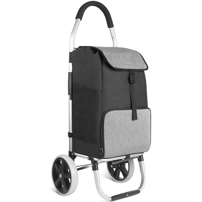 Water-Resistant Supermarket Folding Foldable Trolley Shopping Bag Shopping Trolleys Carts