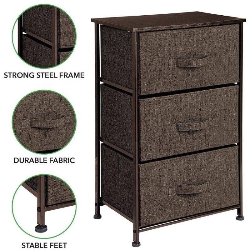 Wholesale Furniture 4 Drawer Organizer Narrow Vertical Dresser Storage Tower