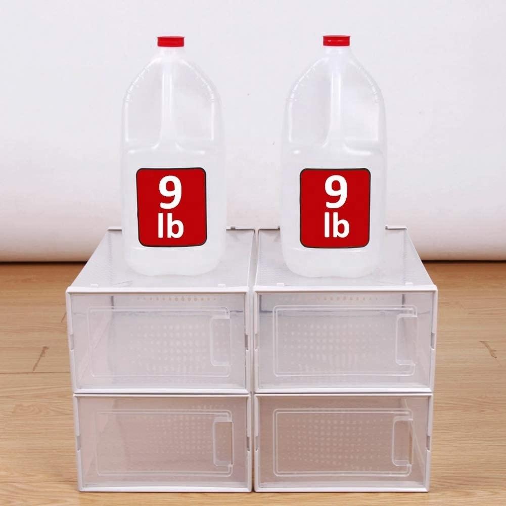 Wholesale Clear Shoe Box Storage Under Bed Closet Shoe Containers Plastic Storage Box