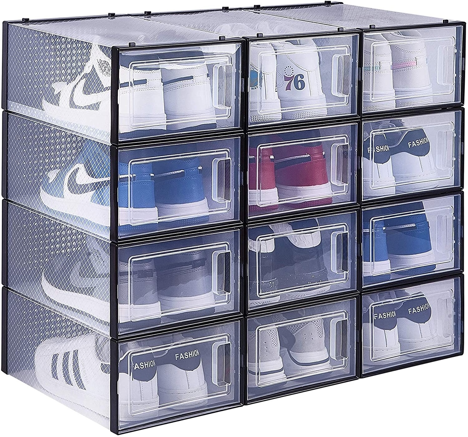 Wholesale Clear Shoe Box Storage Under Bed Closet Shoe Containers Plastic Storage Box