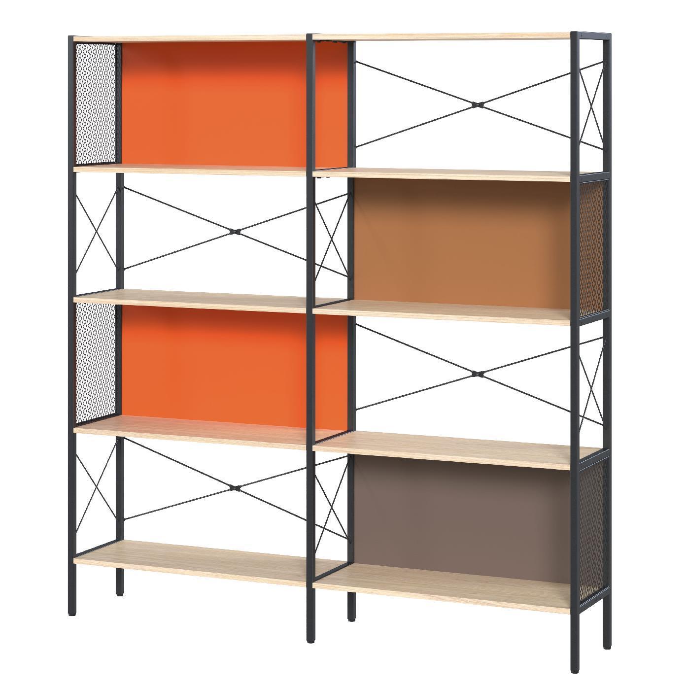 Furniture Home Hidden Storage Rack Shelf Storage Organizer Wholesale Tall Book Storage Rack