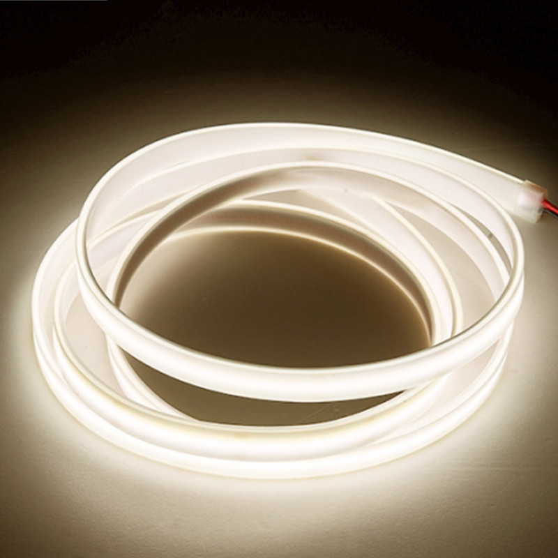 High Density 480 LEDs/m Flexible Tape Ribbon RA90 3000K 4000K 6500K Led Lights DC24V 5m IP65 Waterproof COB LED Strip Light