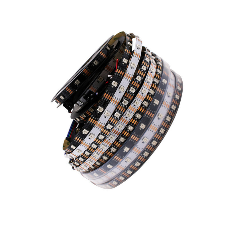 12V WS2815 60LEDs/M Smart Addressable 5050 SMD RGB Digital LED Strip Light 60 pixels/leds/m