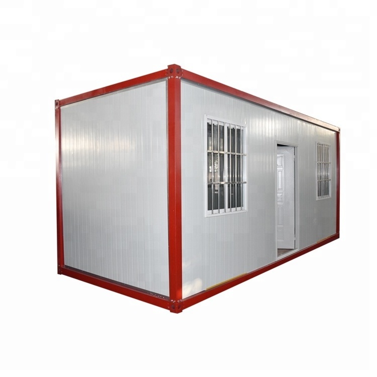 20ft Container Office Containers for Sale Living Room Alibaba Shop Coffee Shop Modern Container Houses EPS Flat Pack Type 50mm