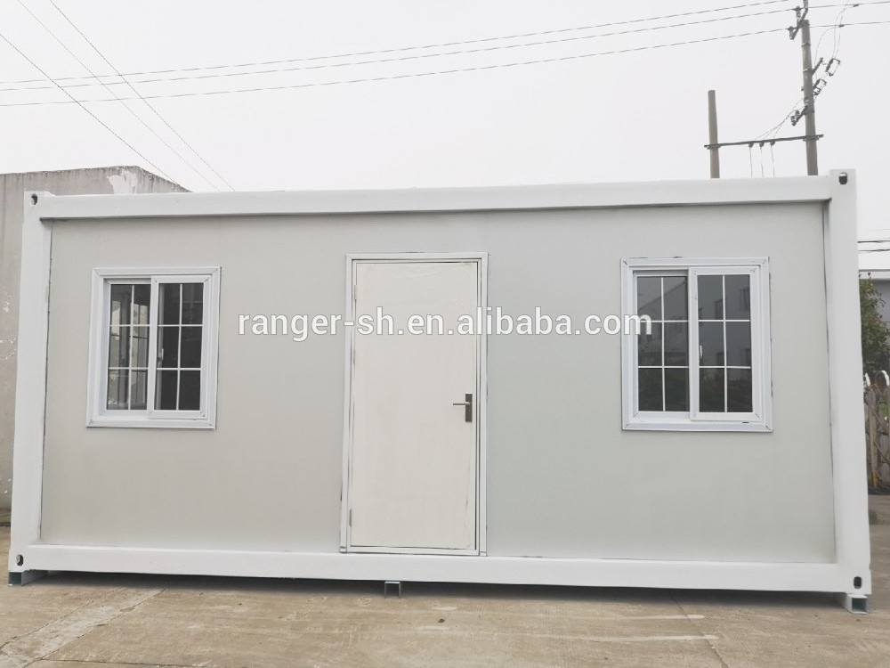 High Quality Flat Pack Container House Prefabricated as Site Prefab House and Container Office Allstar Container Shop Steel Door