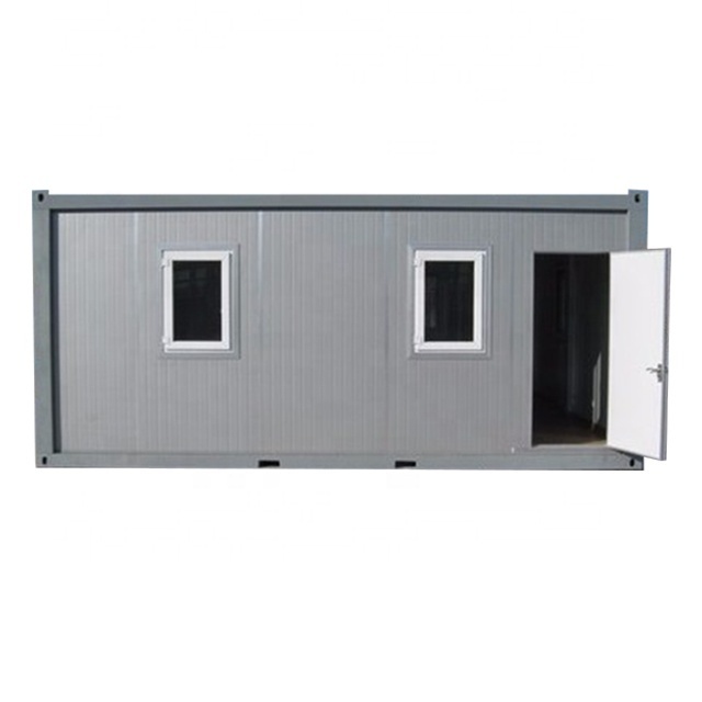 Flat Pack Container China Prefab Modular Homes 20 Feet Container Houses Prefabricated House Steel Structure Container Steel Door