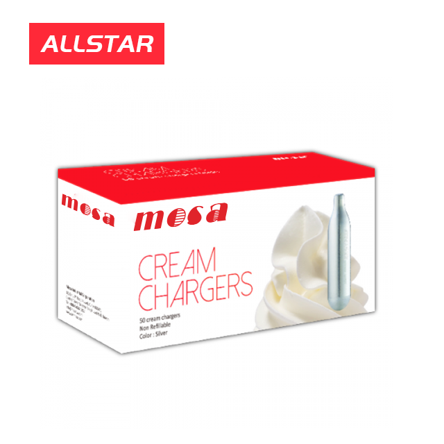 America :goods in stock Cream Chargers 8g Factitious Air Factory Whipped Cream Chargers