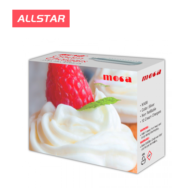 America :goods in stock Cream Chargers 8g Factitious Air Factory Whipped Cream Chargers