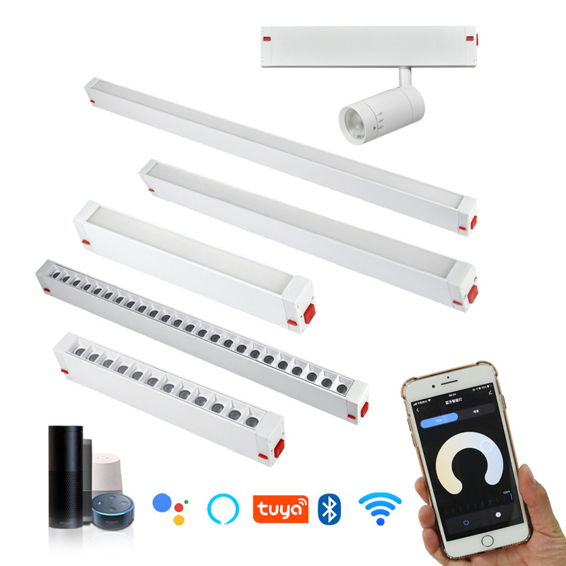 Mini LED Track Light Magnetic Linear Strip And Spotlighting Can Slide Freely On The Track