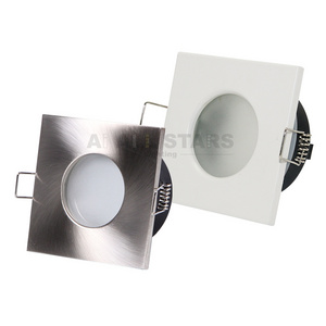 IP65 GU10 Downlight Square Recessed Ceiling Light 7W COB Waterproof LED Downlights For Bathroom LED Ceiling Downlight