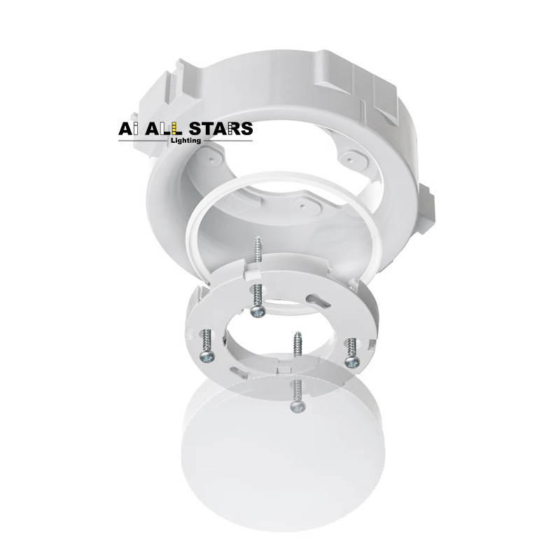 Led Spot Light Housing Gx53 Lamp Holder Wall Ceiling Lights Down Light Stretch Tension Fabric Ceiling Gx53 Downlight