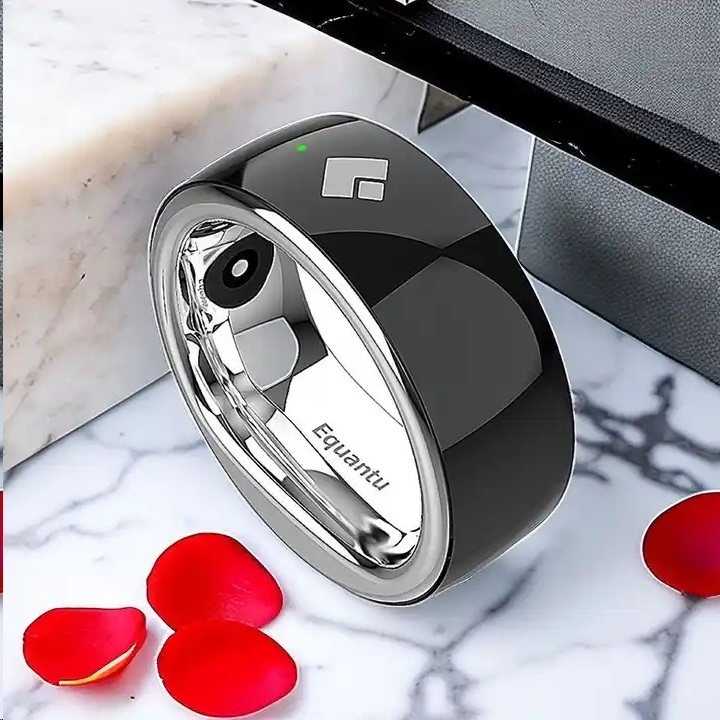 Allstar Equantu Muslim Smart Ring Qb708 Counter Bt Azan Alarm Clock And Qibla Tasbeeh Eidramadan Gift For Muslims Zikr Ring