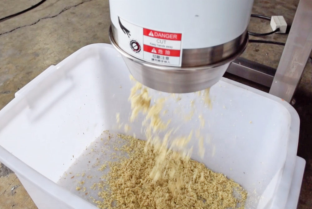 garlic and crusher automated dry ginger grinding machine