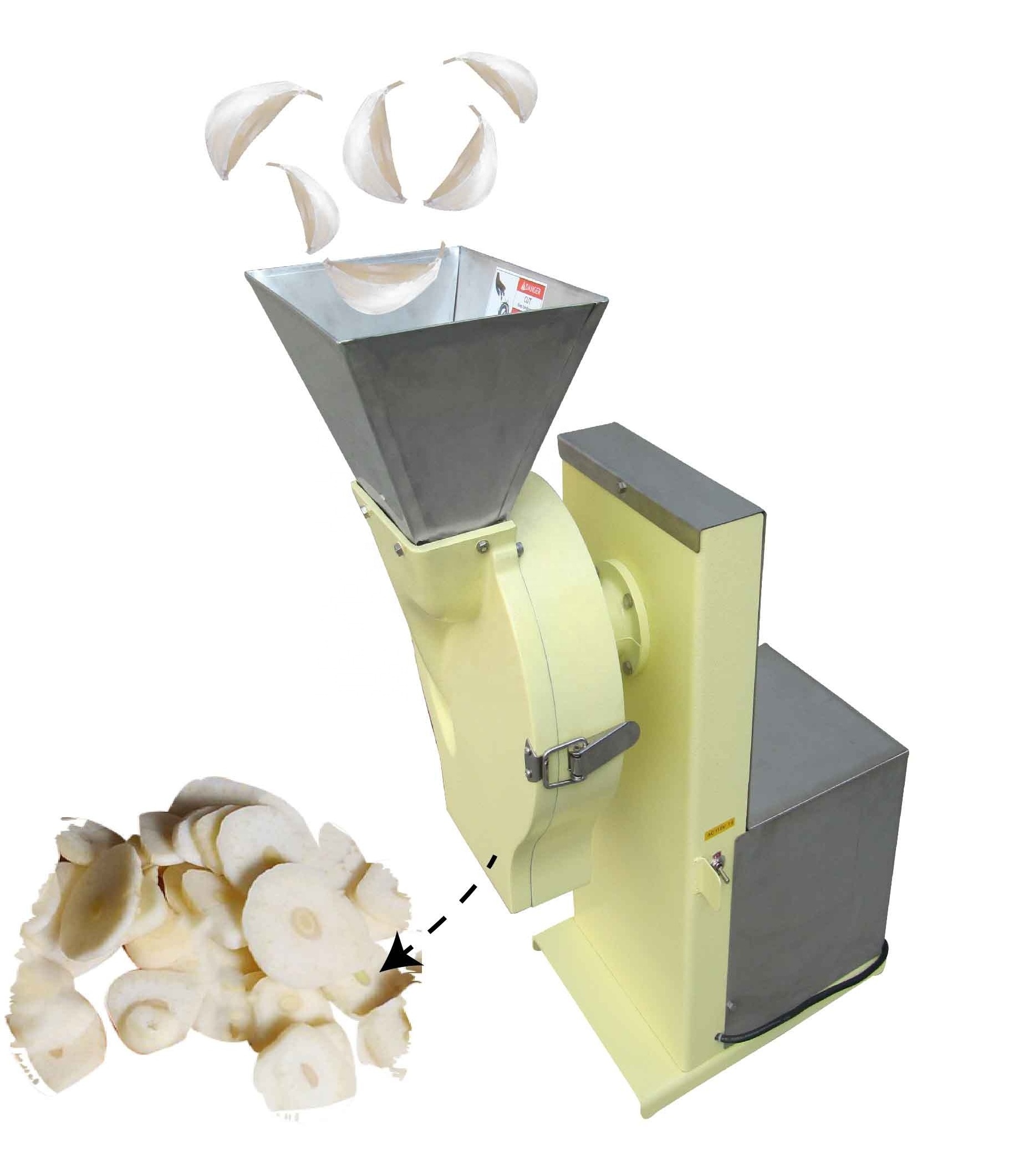 garlic ginger chips making machine for restaurant Hot selling industrial fruit melon slicer vegetable slicer vegetable cutter