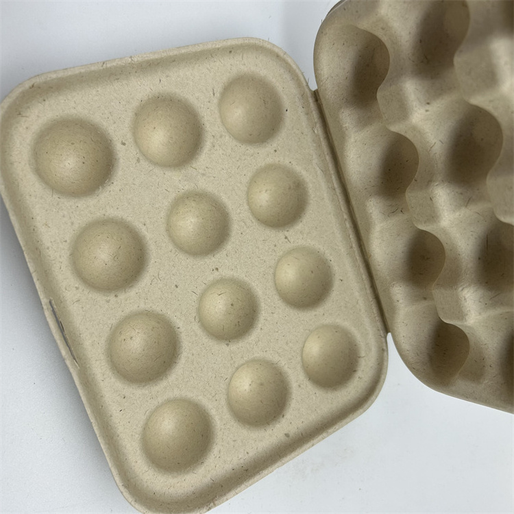 Customized biodegradable Wholesale Pulp Quail Egg Cartons Packaging Egg Holder