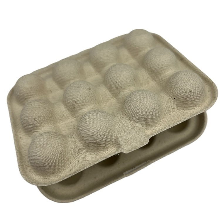 Customized biodegradable Wholesale Pulp Quail Egg Cartons Packaging Egg Holder