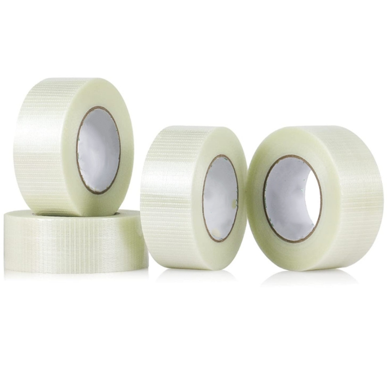 Heavy Duty Cross Fiberglass Filament Reinforced Strapping Tape