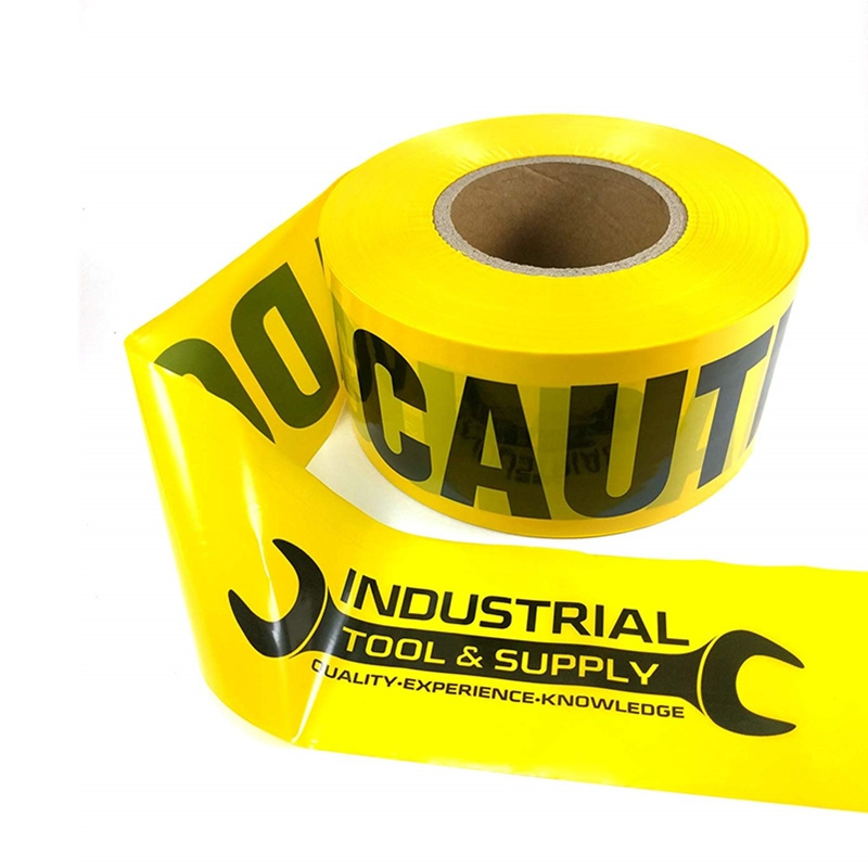 Waterproof Printed Barrier Ribbon Safety Warning Caution Tape