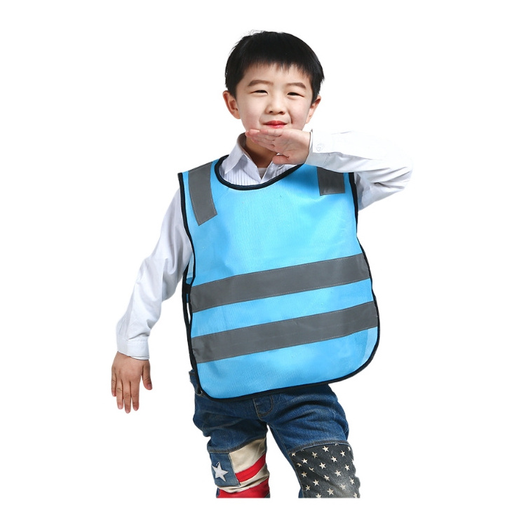 Neon Yellow Kids Safety Vest High Visibility Reflect Wholesale Safety Vest Reflective Safety Vest For Kids