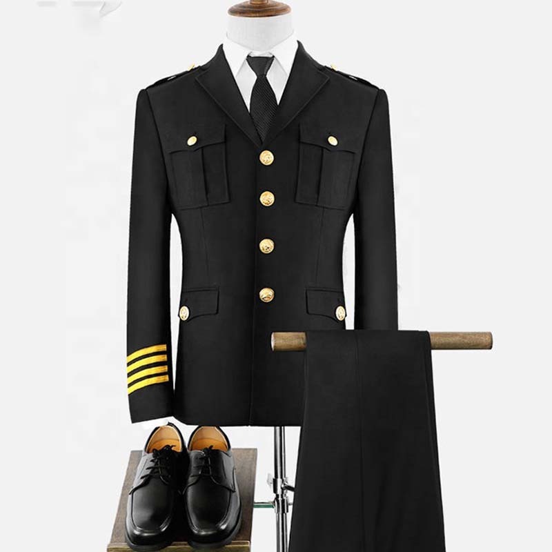 2023 Professional Officer Uniform Custom Design Officer Uniform Breathable Officer Uniform