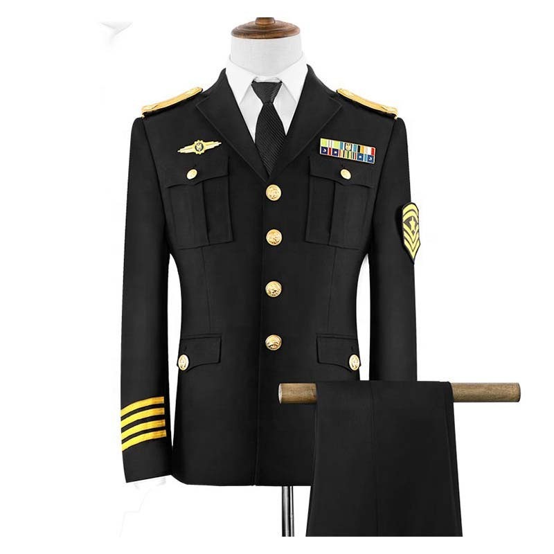 2023 Professional Officer Uniform Custom Design Officer Uniform Breathable Officer Uniform