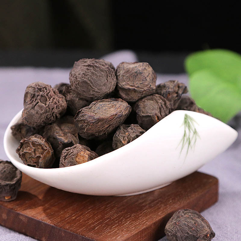 Chinese Wu mei dried fruit prunes dark plum smoked plums