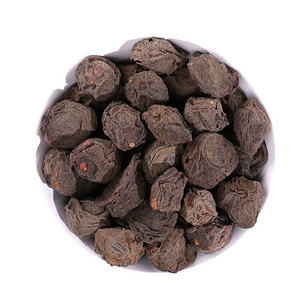 Chinese Wu mei dried fruit prunes dark plum smoked plums