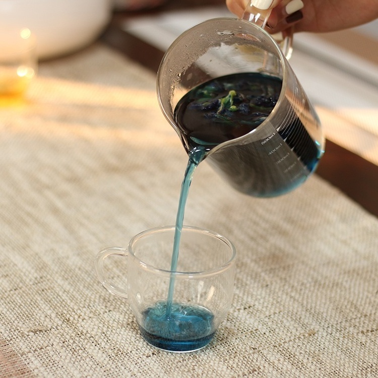 Organic Butterfly Pea Tea Organic Certified Premium Herbal Organic Tea Wholesale From Thailand Butterfly Pea Flower